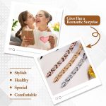 Jecanori Pure Copper Bracelets for Women,Ultra Magnetic Bracelets for Women with 3500 Gauss Magnets,Crystal Mother's Day Jewelry Gift, Sizing Tool - Image 6